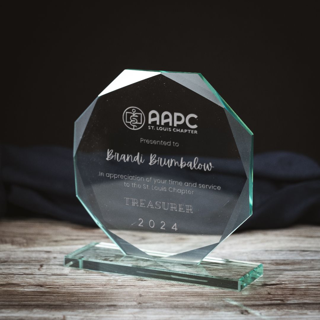 Octagon Jade Glass Award