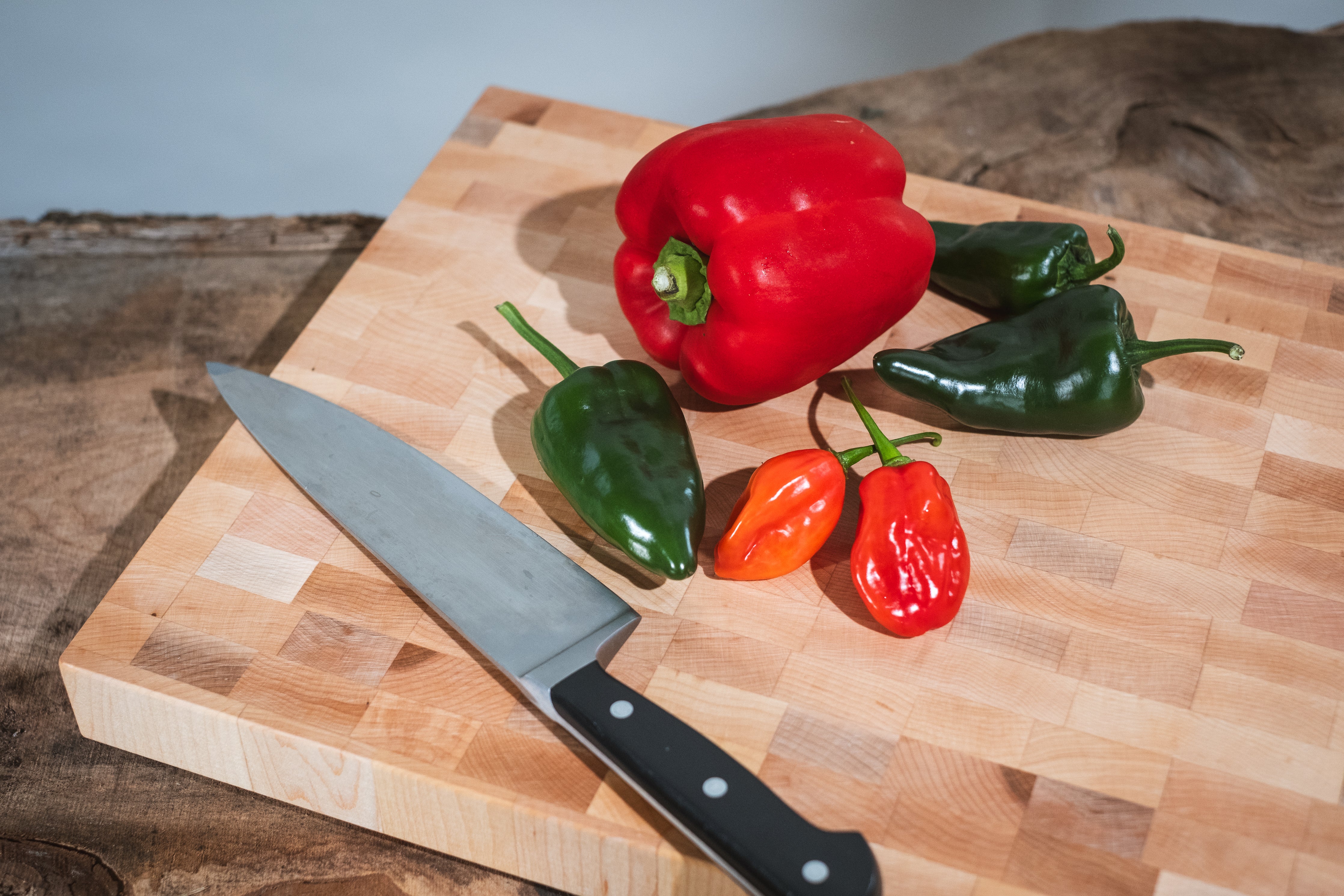 16" x 13" x 1 1/2" Maple Butcherblock Cutting Board