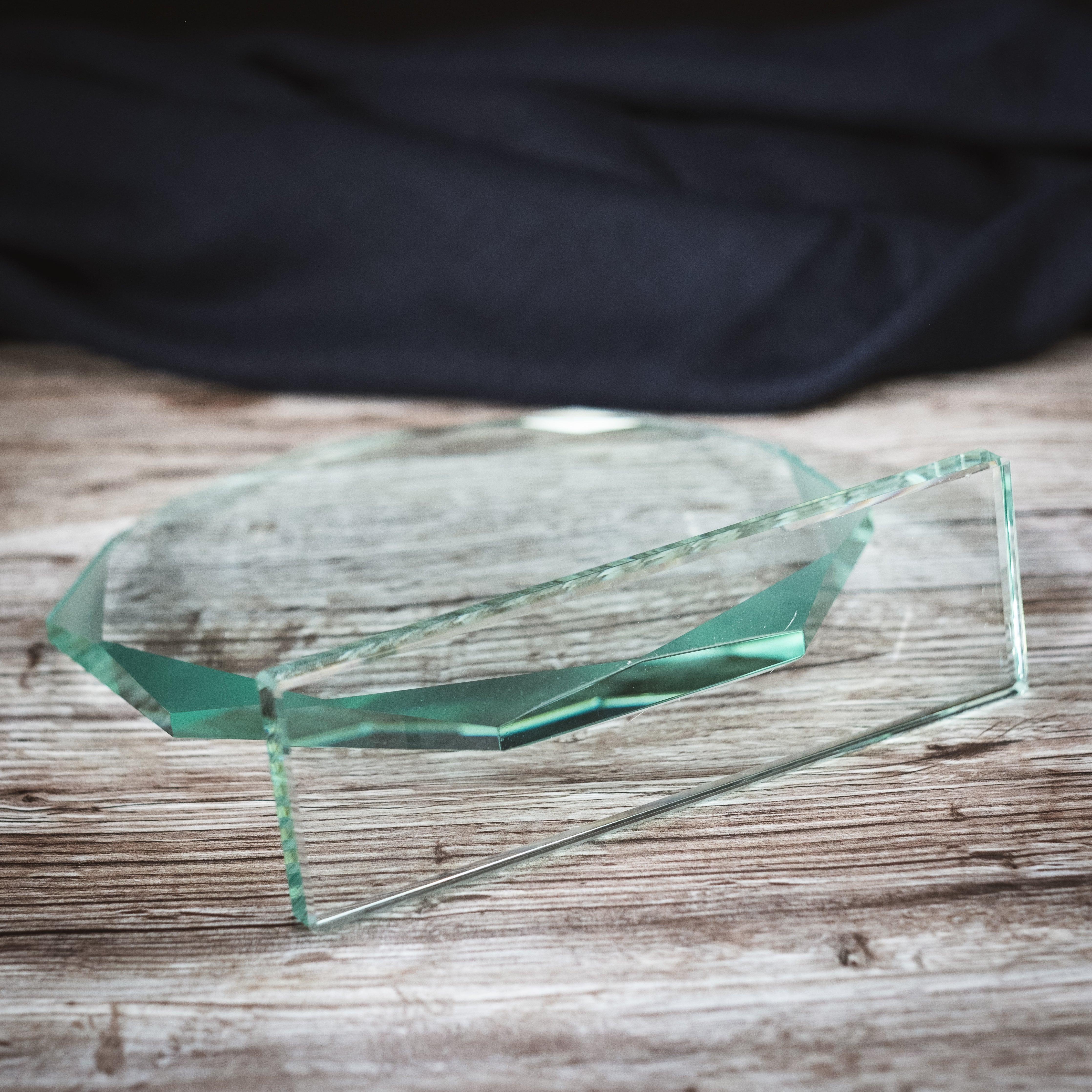 Octagon Jade Glass Award