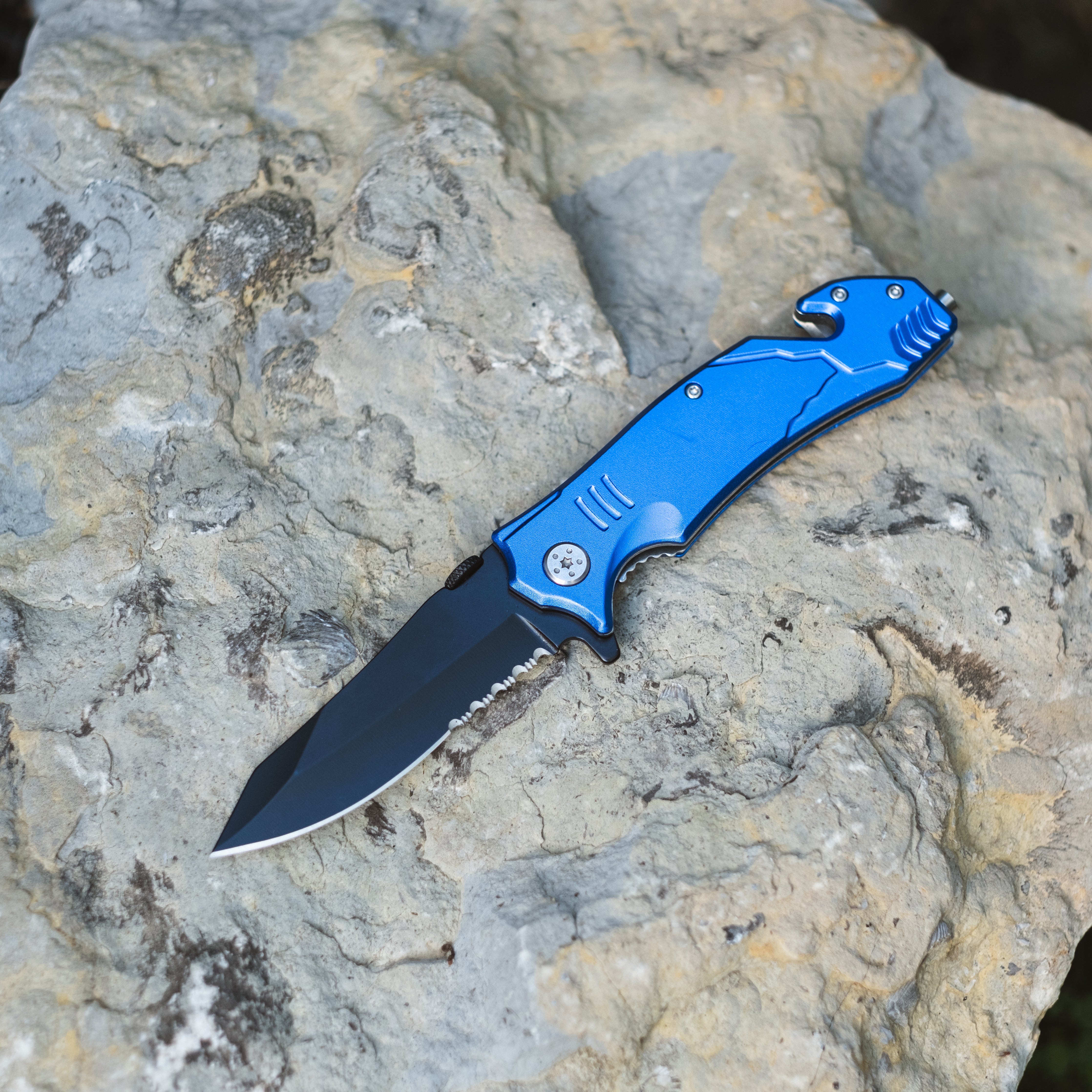 4.5” Blue Rescue Knife
