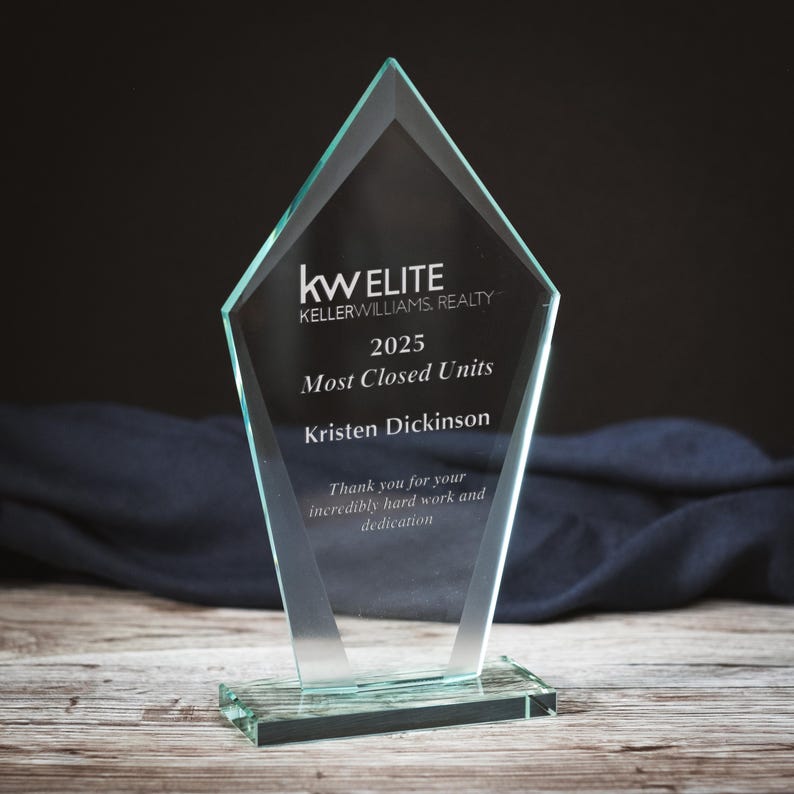 Diamond Jade Glass Award