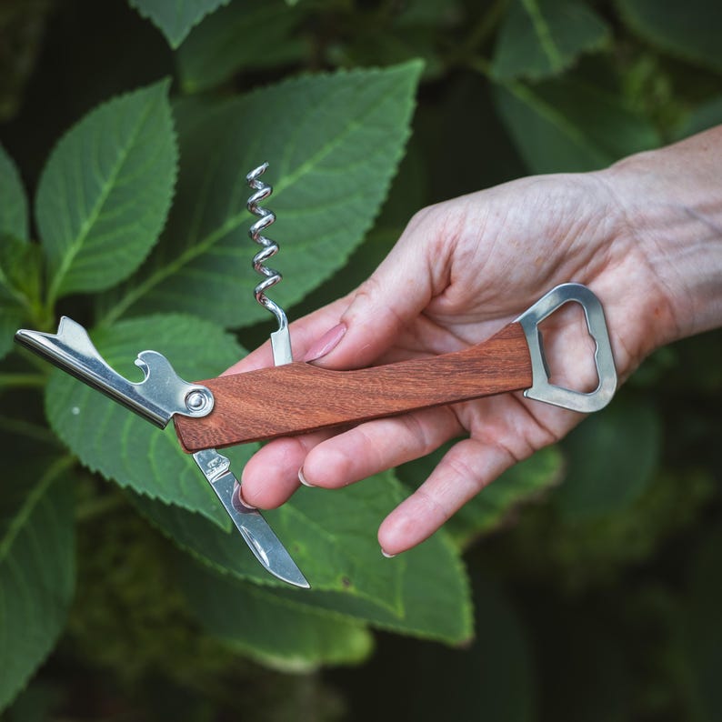 5.25” Wood Wine/Bottle Opener