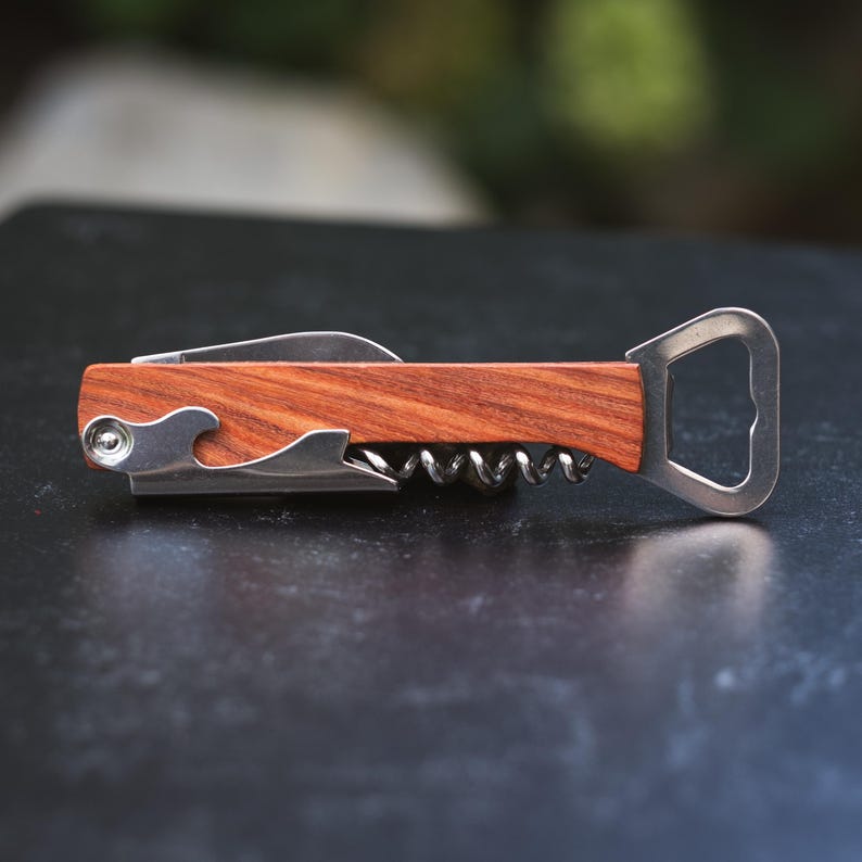 5.25” Wood Wine/Bottle Opener